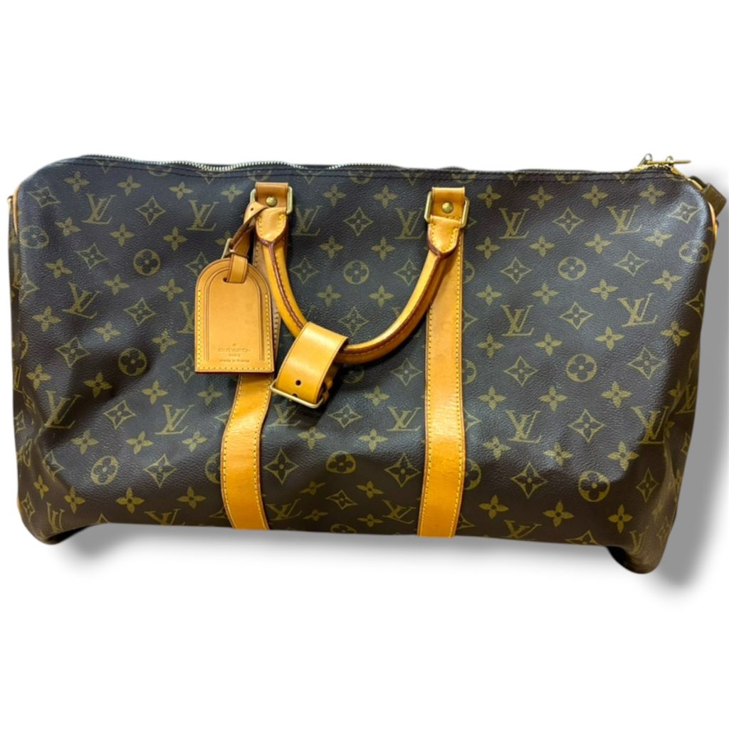 【キーポル・バンドリエール50 モノグラム】Louis Vuitton(M41416)【Bランク】
