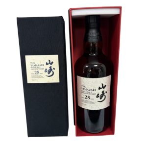 【お酒高額買取り！】サントリー 山﨑25年 完備