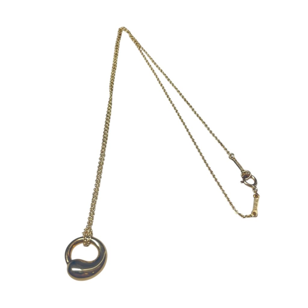 ティファニー Tiffany&Co. エターナルサークルネックレス 18金 750　ブランドジュエリー アクセサリー