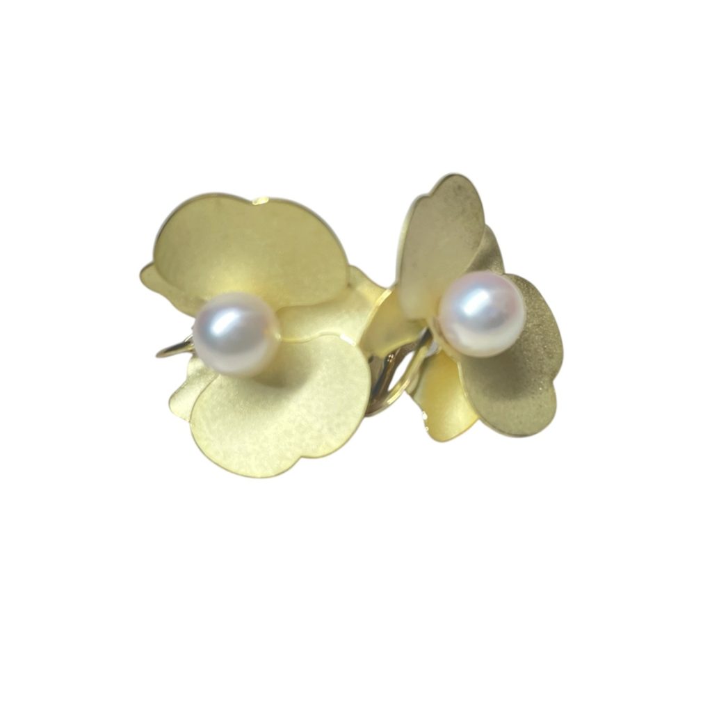 K18　18金　ピアス　パール　アクセサリー　貴金属　ジュエリー