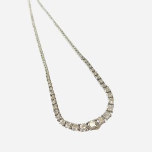 【高価買取】Pt900 プラチナ900 ダイヤモンド 宝石 ネックレス アクセサリー 貴金属
