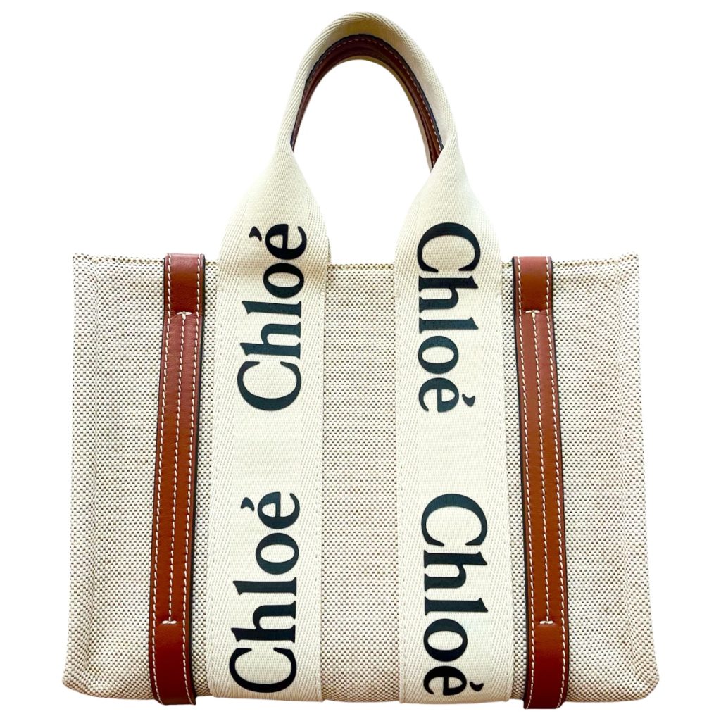 【クロエ買取】ウッディ スモールトート CHC21US385E6690U