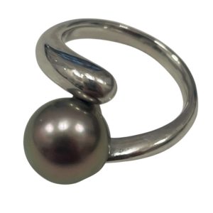 【貴金属高価買取！】Pt900 プラチナ900 パールリング 指輪