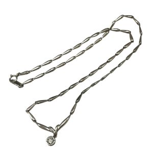 【プラチナ高価買取！】Pt900 プラチナ900 ダイヤ ネックレス