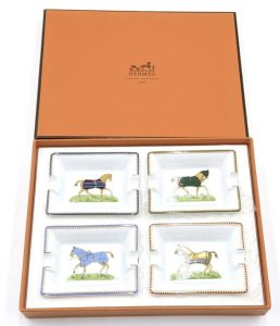 Hermès エルメス ホースモチーフアッシュトレイ 灰皿 小物入れ マリンピア専門館店