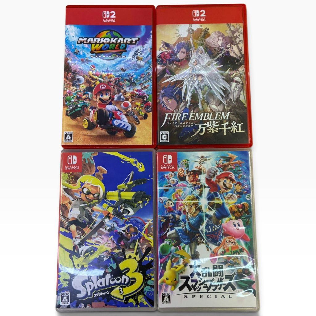 Nintendo Switchゲームソフト4点