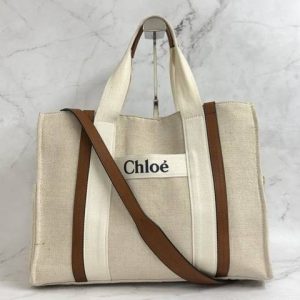 Chloe クロエ キャンバス×レザー 2WAY マザーズバッグ｜前橋市敷島町