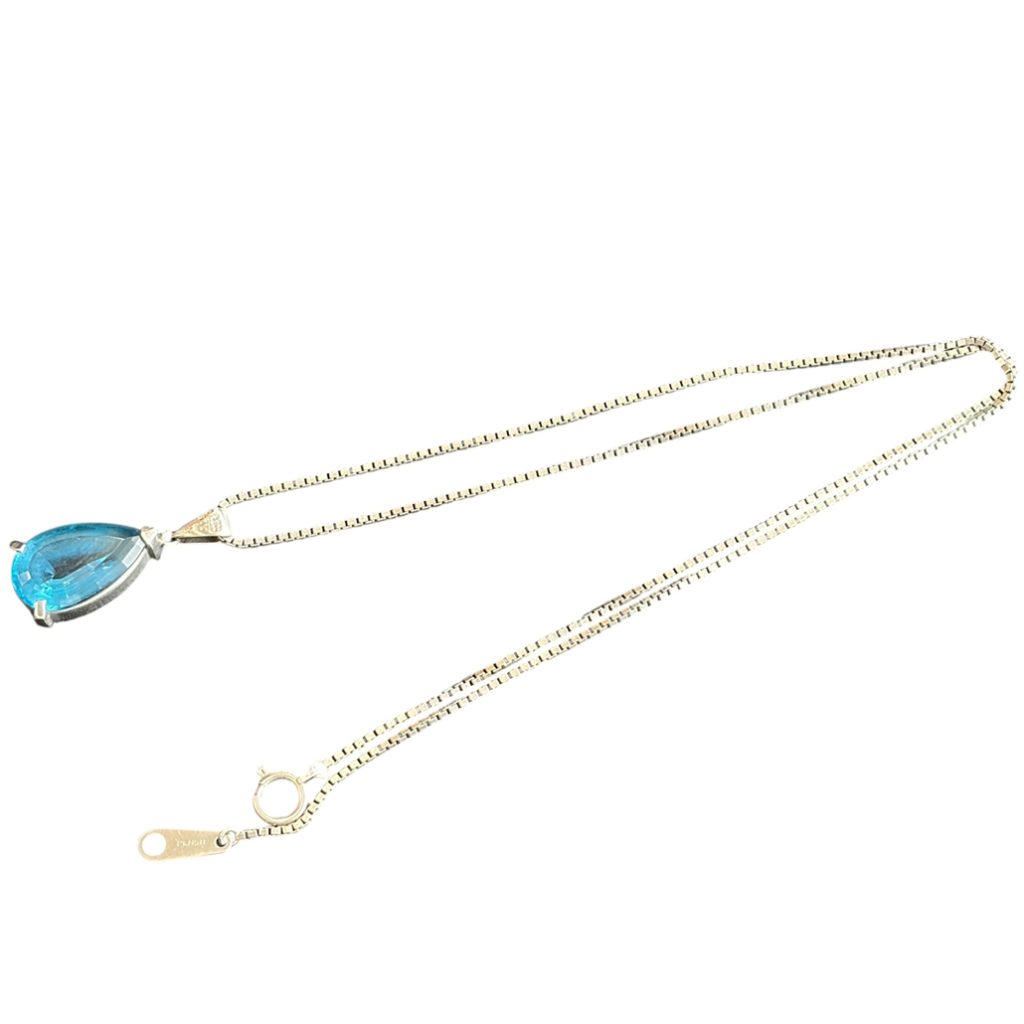 Pt900 プラチナ900 ネックレス アクアマリン 貴金属