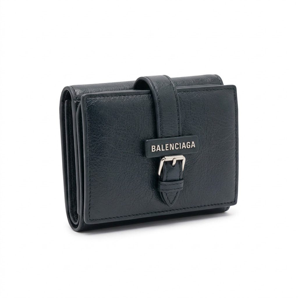 【BALENCIAGA】バレンシアガ ペーパーミニウォレット 三つ折り財布