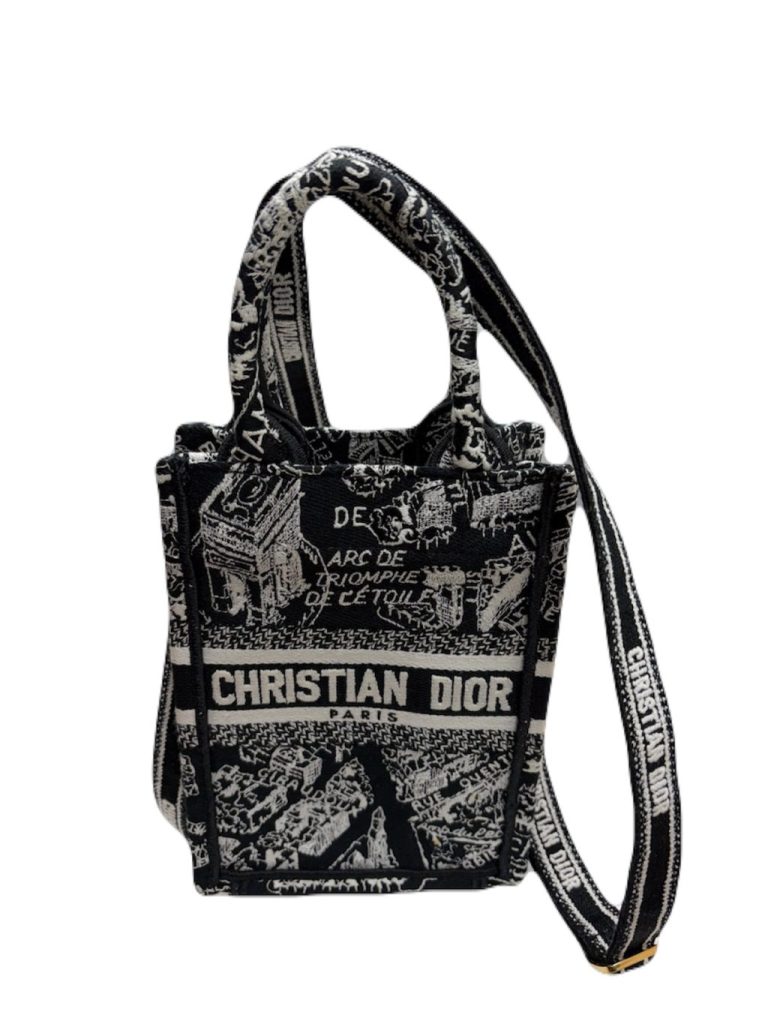 Diorブックトート　バーティカルバッグ