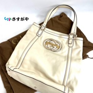 GUCCI グッチ トートバッグ インターロッキングG ブランド