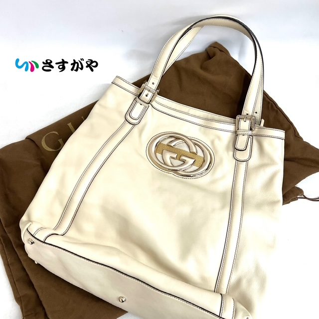 GUCCI グッチ トートバッグ インターロッキングG ブランド