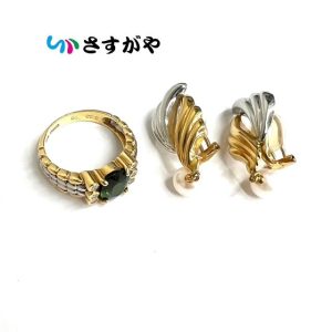 K18 Pt900 金 プラチナ リング イヤリング アクセサリー ジュエリー