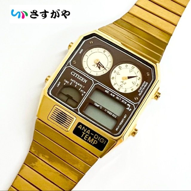 CITIZEN シチズン アナデジテンプ 腕時計
