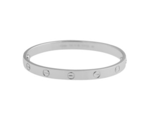 カルティエ（Cartier）　ラブブレスレット　WG