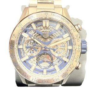 【時計高価買取!!】タグホイヤー　カレラ　キャリバー　ホイヤー02　クロノグラフ　ブルーエディション