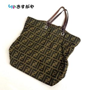 FENDI フェンディ ズッカ トート バッグ ブランド