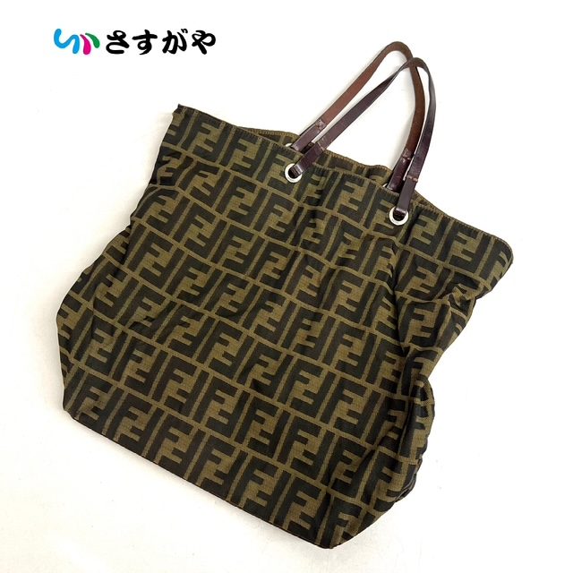 FENDI フェンディ ズッカ トート バッグ ブランド
