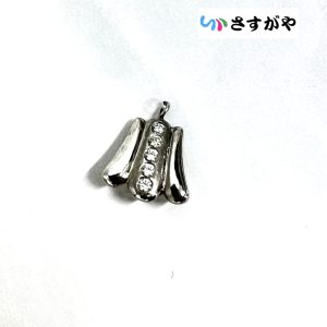 Pt900 プラチナ ペンダントトップ メレダイヤ アクセサリー