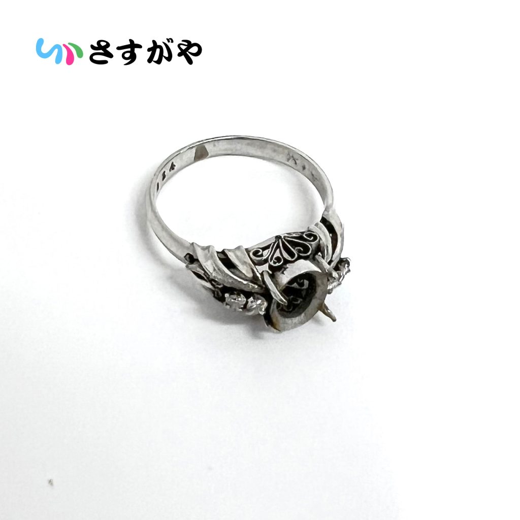 Pt850 プラチナ リング 破損 アクセサリー 貴金属