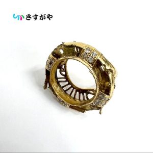 K14 金 ペンダントトップ 破損 アクセサリー
