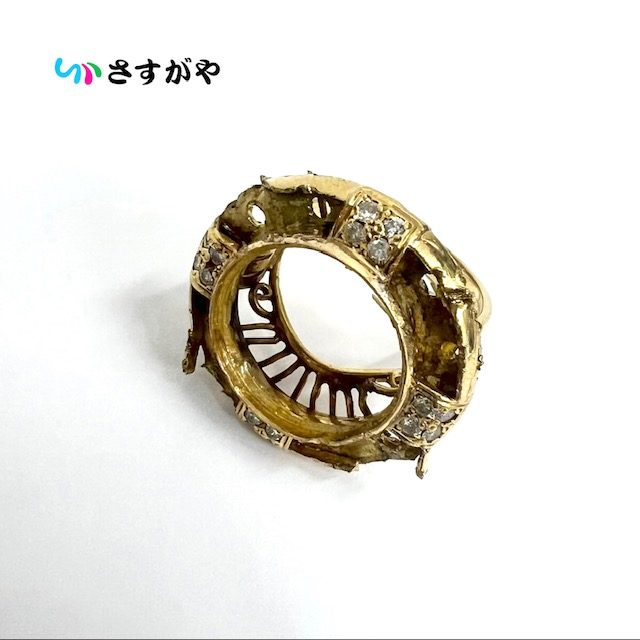 K14 金 ペンダントトップ 破損 アクセサリー