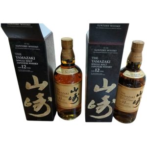 【山崎12年】お酒・ジャパニーズウイスキー・箱あり完備品