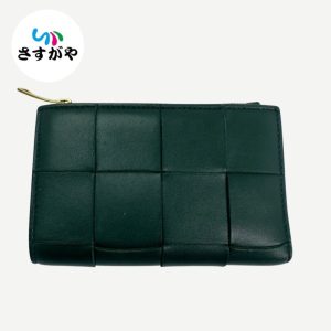 ボッテガ・ヴェネタ イントレチャート 二つ折り財布